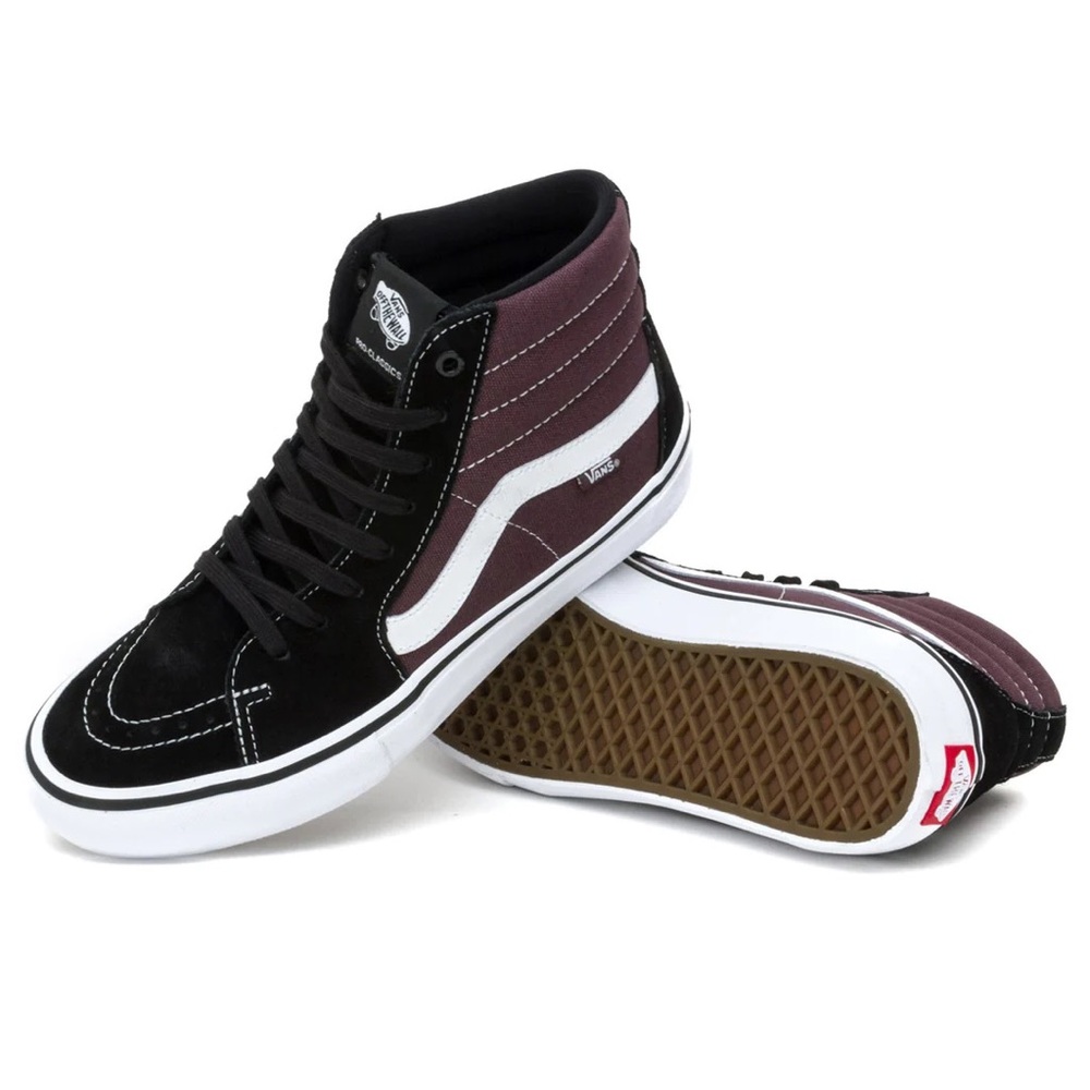 VANS SK8-HI PRO BLACK-RAISIN